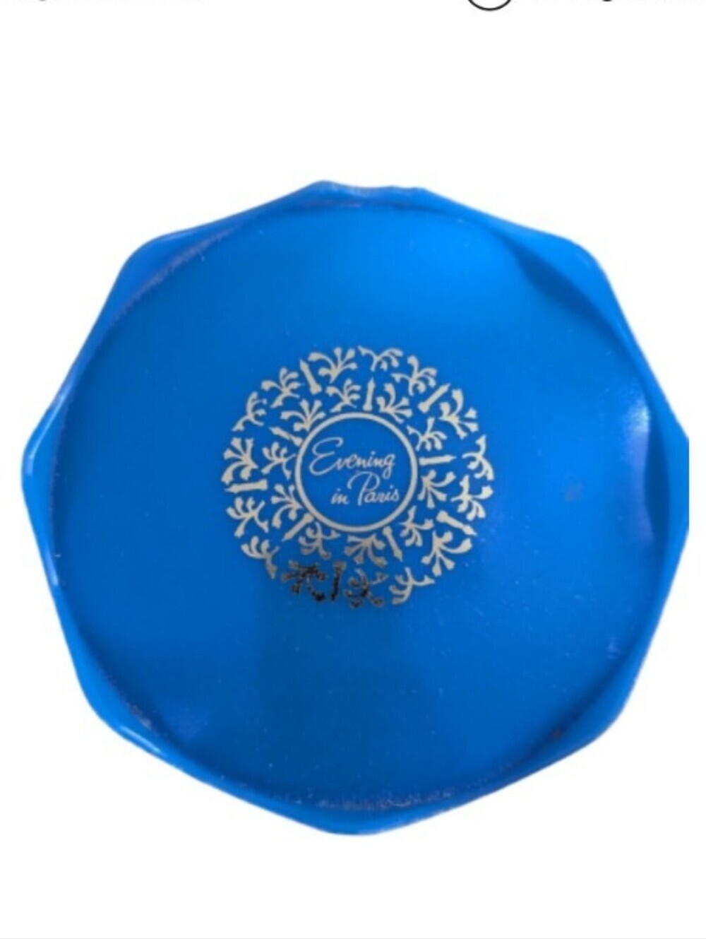 VINTAGE BOURGEOIS Evening in Paris Blue Trinket / Powder Box